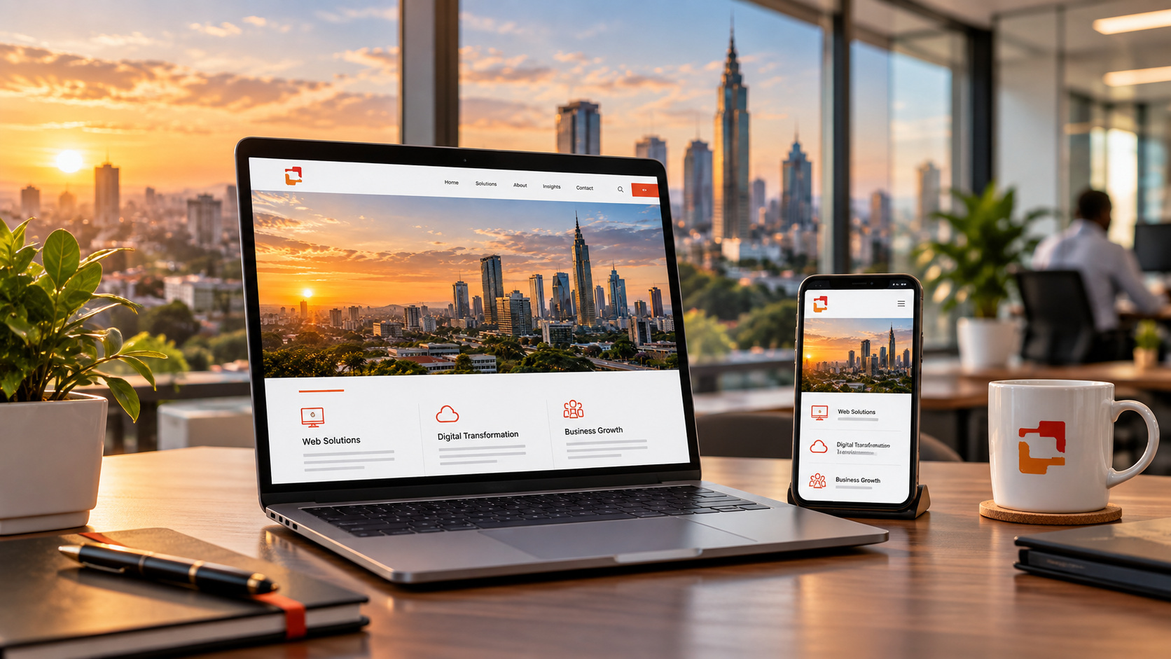 Harqan Project Services – Website Development
